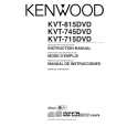 KENWOOD KVT815DVD Instrukcja Obsługi