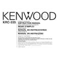 KENWOOD KRC335 Instrukcja Obsługi