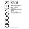 KENWOOD KRC-751D Instrukcja Obsługi