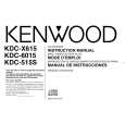 KENWOOD KDCX615 Instrukcja Obsługi