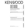 KENWOOD KR-V8090 Instrukcja Obsługi
