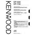 KENWOOD DP730 Instrukcja Obsługi
