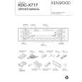 KENWOOD KDCX717 Instrukcja Serwisowa