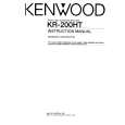 KENWOOD KR200HT Instrukcja Obsługi