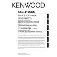 KENWOOD KSC-310CCS Instrukcja Obsługi