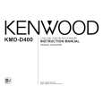 KENWOOD KMD-D400 Instrukcja Obsługi