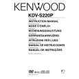 KENWOOD KDV-S220P Instrukcja Obsługi