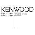 KENWOOD KRC-177RA Instrukcja Obsługi