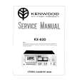 KENWOOD KX-830 Instrukcja Serwisowa