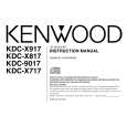 KENWOOD KDCX917 Instrukcja Obsługi