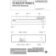 KENWOOD DV605 Instrukcja Serwisowa
