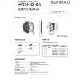 KENWOOD KFCHQ105 Instrukcja Serwisowa