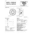 KENWOOD KFC176DII Instrukcja Serwisowa