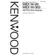 KENWOOD MIDI M363 Instrukcja Obsługi