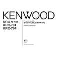 KENWOOD KRC-V791 Instrukcja Obsługi
