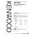 KENWOOD UD553 Instrukcja Obsługi