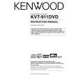 KENWOOD KVT911DVD Instrukcja Obsługi