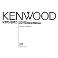 KENWOOD KDC-8020 Instrukcja Obsługi