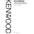 KENWOOD KXW6030 Instrukcja Obsługi