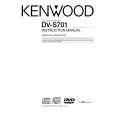 KENWOOD DV-S701 Instrukcja Obsługi