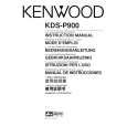 KENWOOD KDS-P900 Instrukcja Obsługi