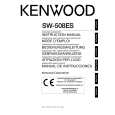 KENWOOD SW-508ES Instrukcja Obsługi