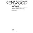 KENWOOD K-CD01 Instrukcja Obsługi