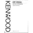 KENWOOD KRV6040 Instrukcja Obsługi