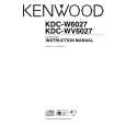 KENWOOD KDC-WV6027 Instrukcja Obsługi