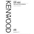 KENWOOD DP492 Instrukcja Obsługi