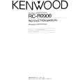 KENWOOD RCR0906 Instrukcja Obsługi