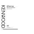 KENWOOD DPM7750 Instrukcja Obsługi
